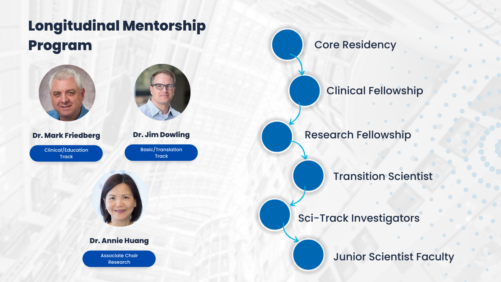 Longitudinal mentorship program